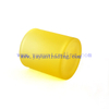 300ml yellow glass candle holder 