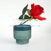 New creative design 350ml custom hand blown artistic candle vessels