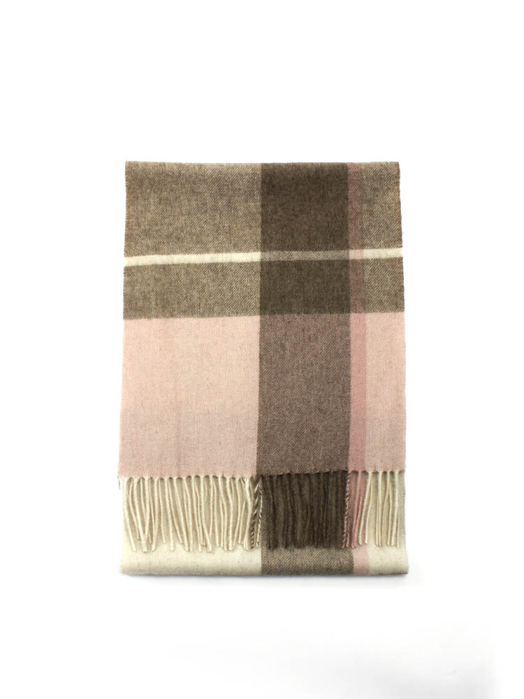 Plaid wol serp in veelkleurige