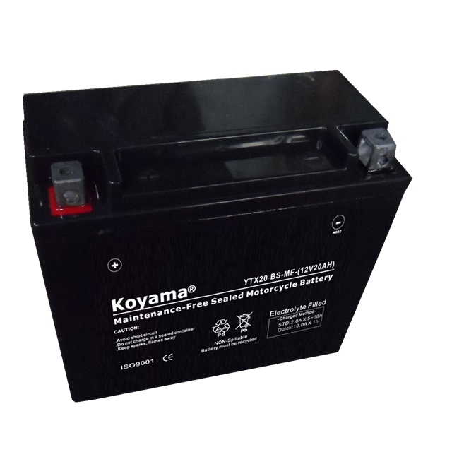 YTX20-BS-MF Sealed Maintenance Free Battery 12V SMF Powersport Motorcycles Scooters ATVs