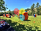 RB50031（customized）Inflatable giant outdoor paintball bunkers for sale