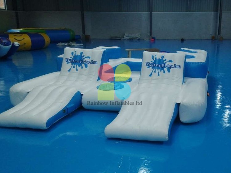 Inflatable Floating island water game for sale RB32079