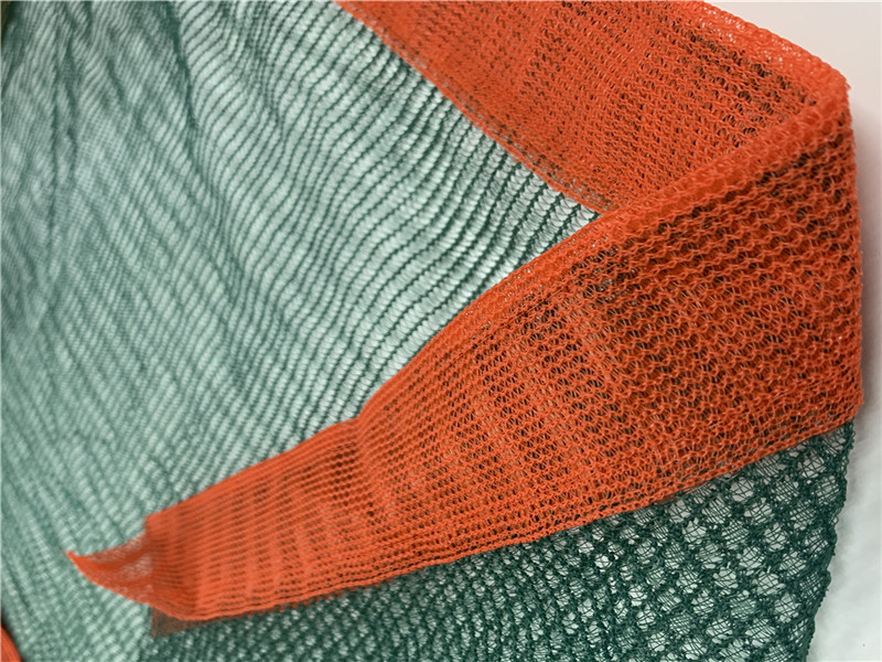 100GSM Mono Triángulo Red de Oliva Verde y Naranja