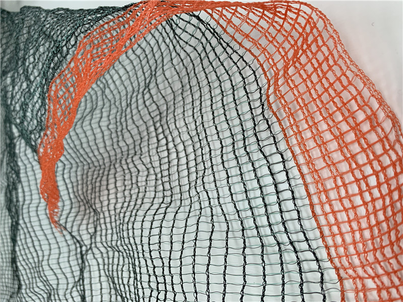 55GSM Red de oliva de Francia negra y verde con borde rojo reforzado