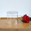 2020 hot sale 200ml 300ml 500ml and 650ml clear candle jars for Christmas 