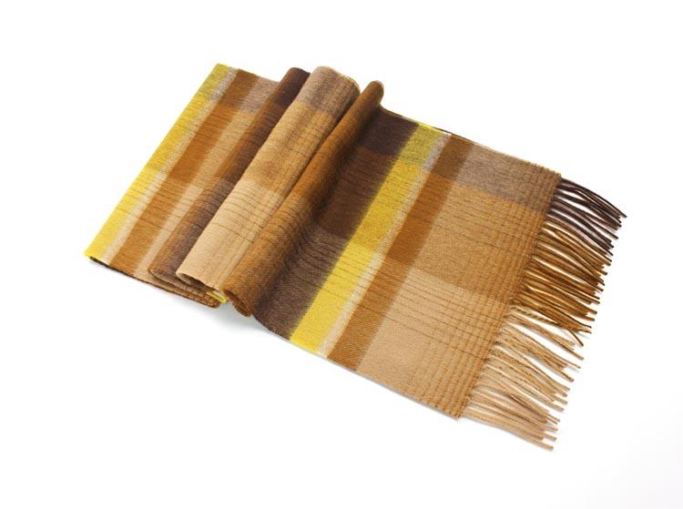 Plaid wol serp in veelkleurige