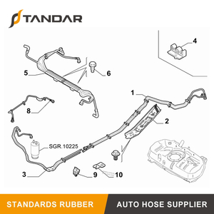 51873181 Tubo de combustible para Fiat Doblo 1.3 Multijet