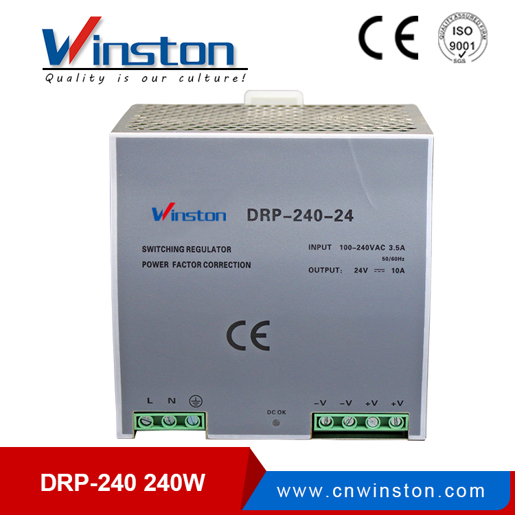 Fuente de alimentación conmutada de riel DIN DRP-240
