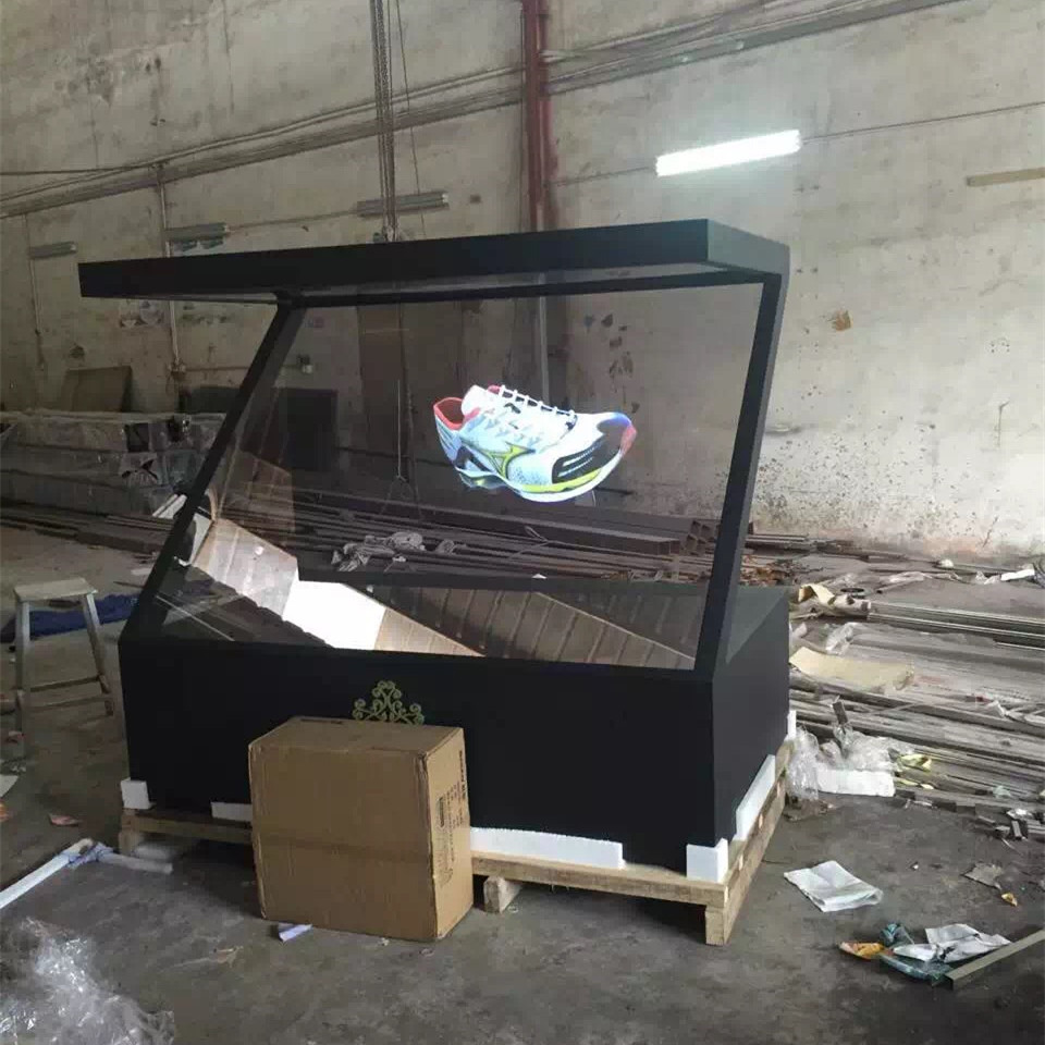 180 degree 84 Inch Holocube 3D Holographic Display with touch screen
