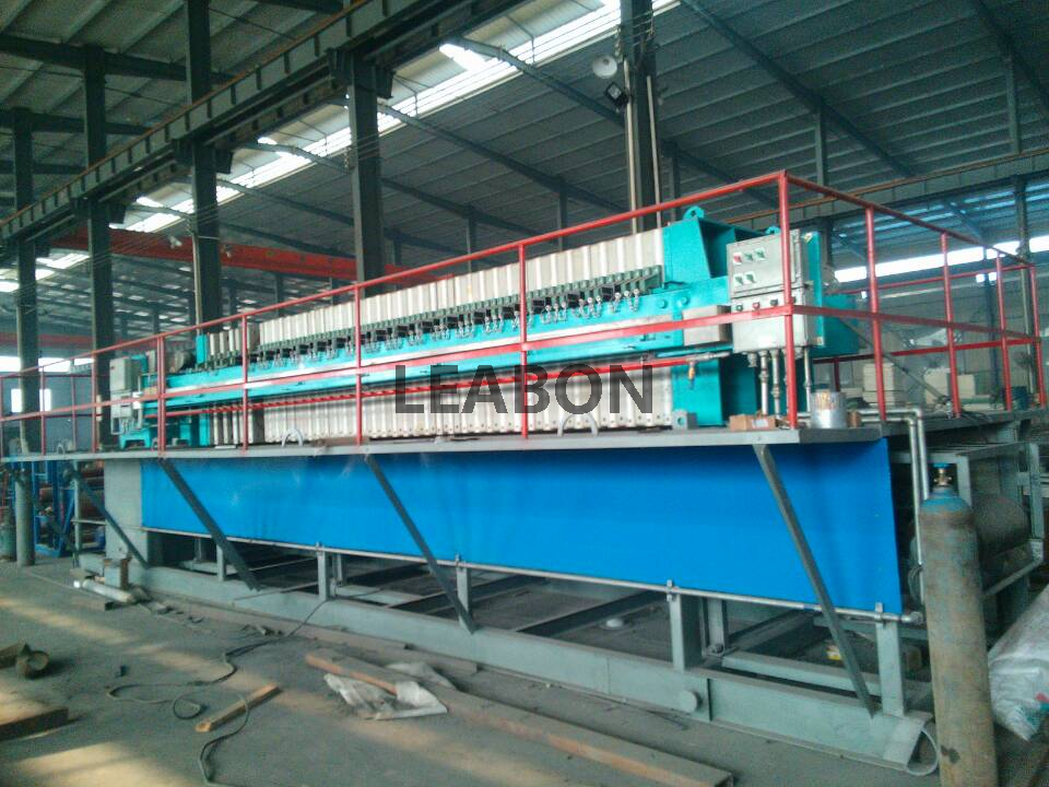 Hydraulic Compress Automatic Pulling Plate Filter Press