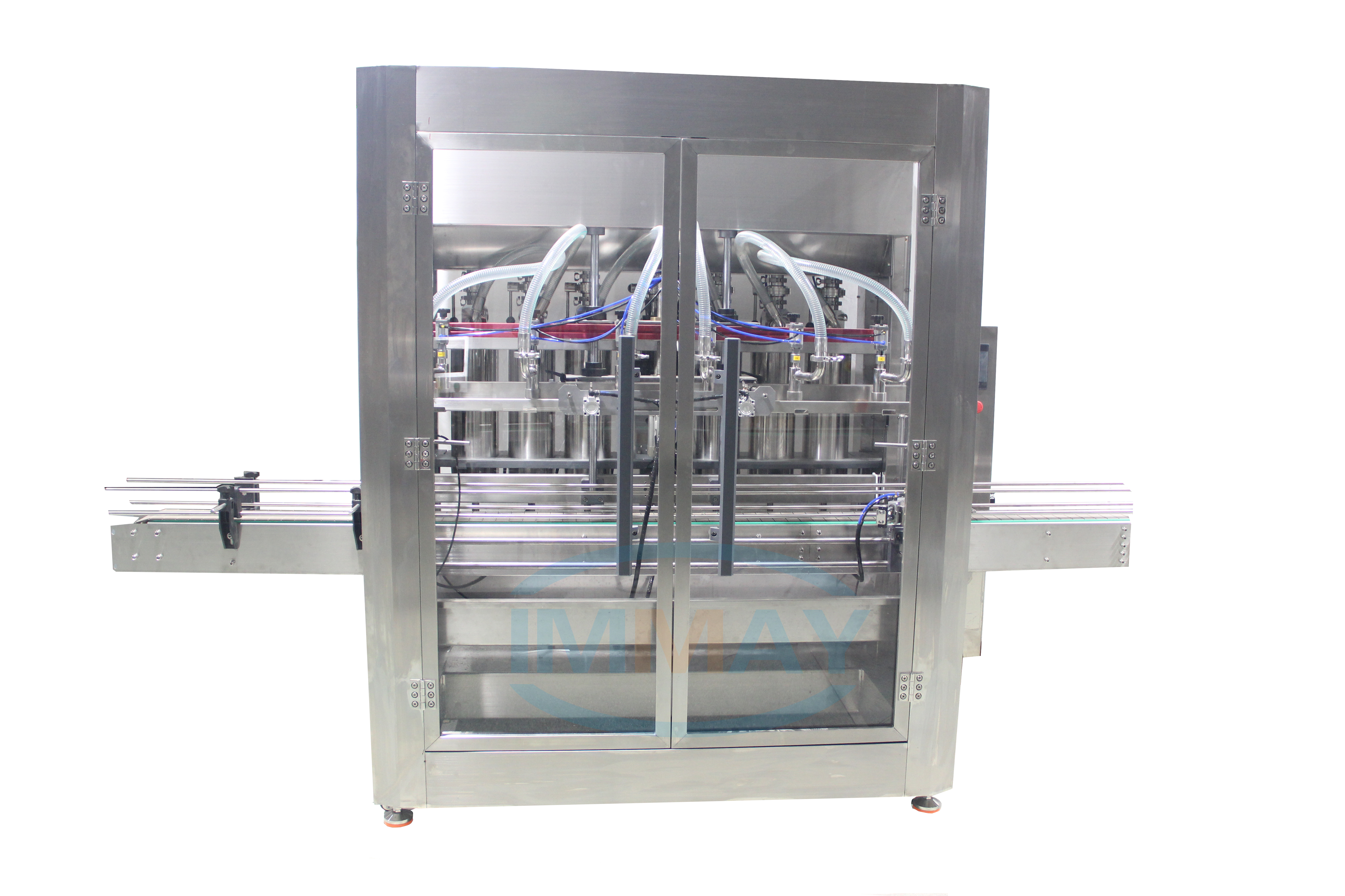 Automatische cr&egrave;me- en lotionvulmachine