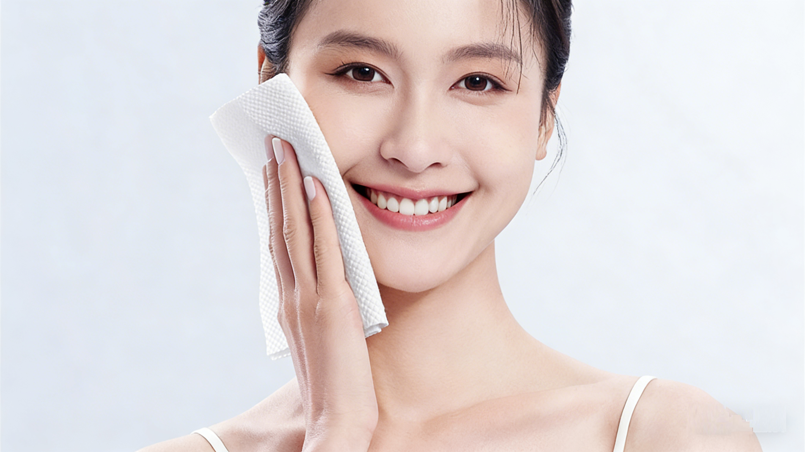 生成洗脸巾擦脸图 fotos