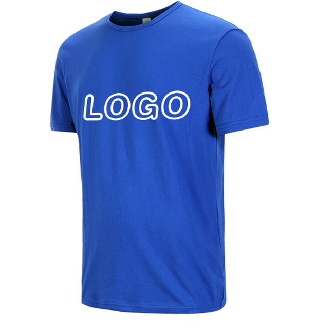  Customise Logo Printed O-neck Tshirt