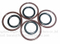 Colored Molding Rubber O Shape Ring