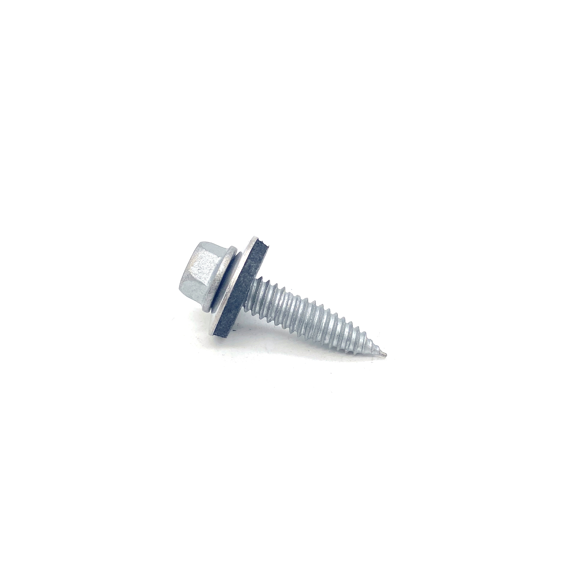 Acero inoxidable SS304 SS316 SS410 Tornillo de techo de la cabeza de brida hexagonal /tornillo bimetal /tornillo de auto-toque