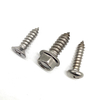 Tornillo autorroscante de acero inoxidable 316 de cabeza plana cruzada Astm A574 M5