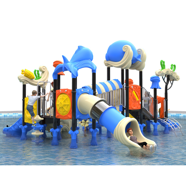 Kleine Wasserparkrutschen aus Kunststoff für Spindrift Water Kids Playground vom Hersteller HKDLS-3701