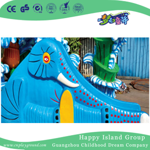 Wasser-Spiel-Ausrüstungs-blaues Elefant-Dia für Kinder (HHK-11107)