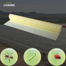 Red de insectos de malla anti insectos de plástico HDPE para agricultura