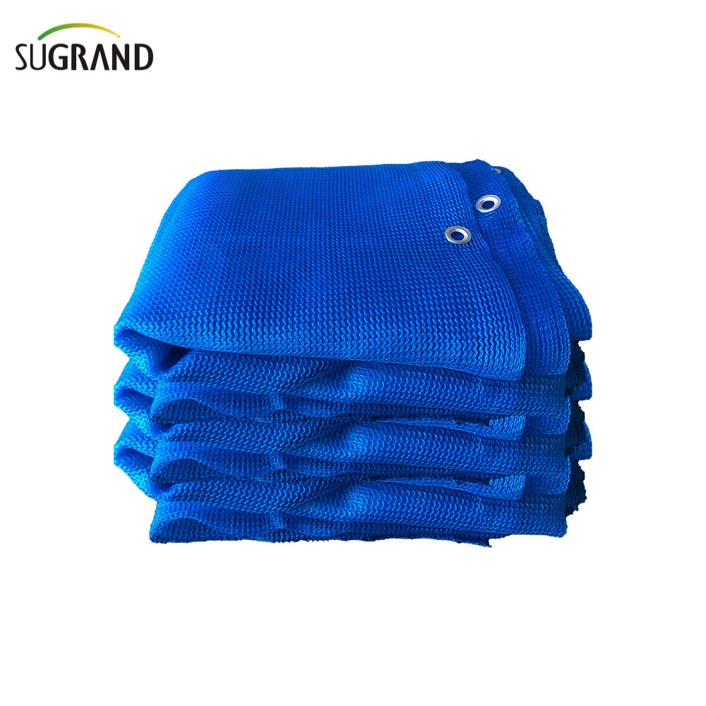 Red de andamios de construcción de HDPE Red de seguridad de construcción azul 