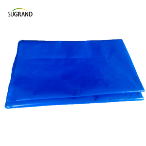 Fabricante de lona de PVC resistente al agua azul duradero de alta resistencia 