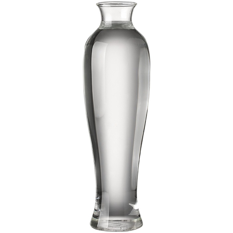 Chinese Style Glass Vase Shaped Glass Pot for Decoration
