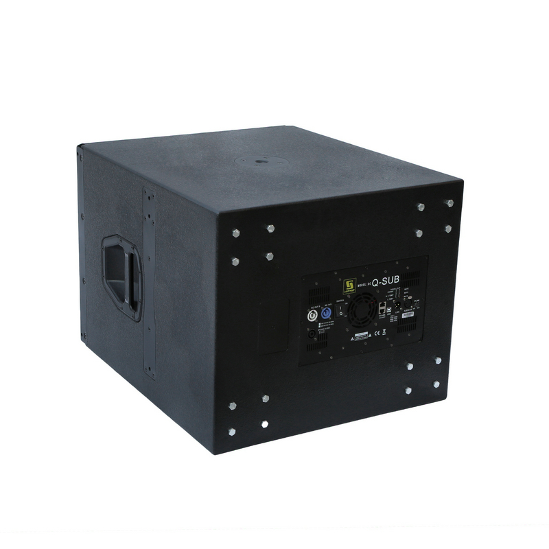 Q1 y Q-SUB 3 vías de altavoz de matriz de línea activa