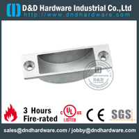Tope magnético en forma de abanico de acero inoxidable para puerta de entrada de metal - DDDS065