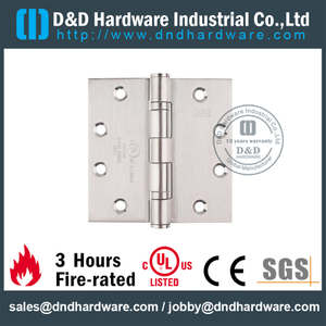 SS316 耐用 UL 防火 2BB 铰链-DDSS002-FR-4.5x4x3.0mm