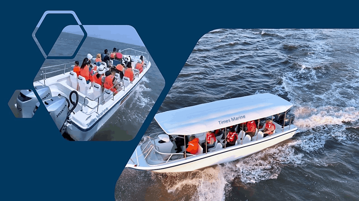 30 feet passenger boat 30フィートの客船