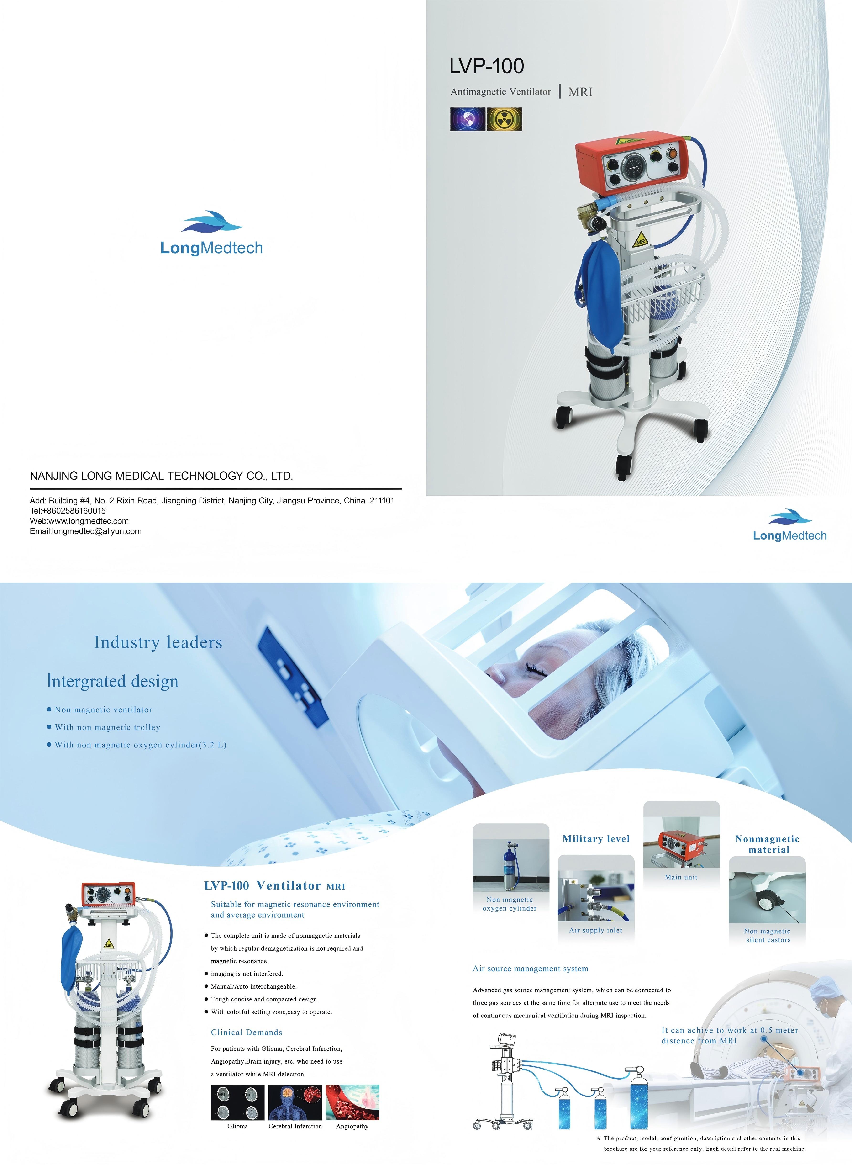Ventilateur antimagn&eacute;tique LVP-100-1