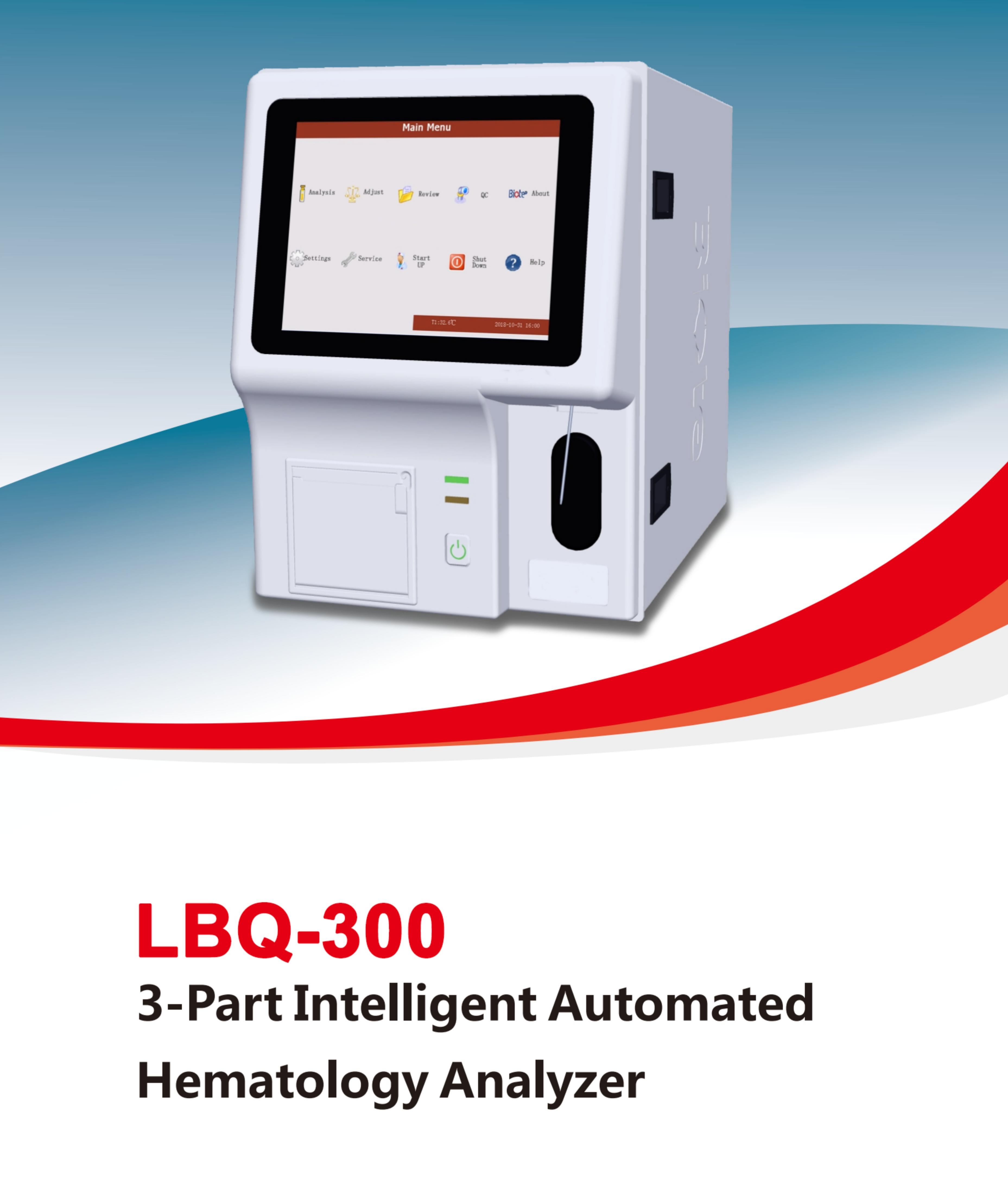 Analyseur d'h&eacute;matologie automatis&eacute; intelligent en 3 parties LBQ-300-1(1)