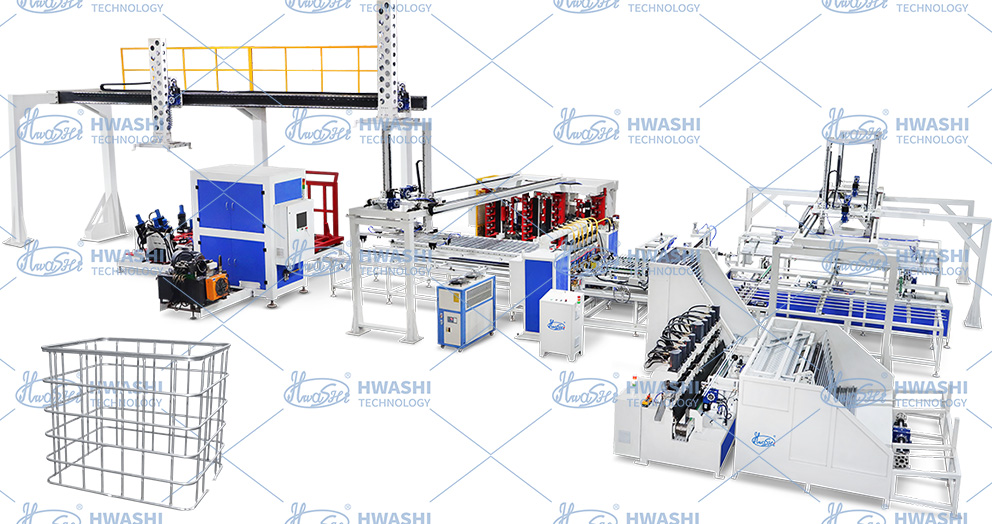 IBC-K&auml;figrahmenschwei&szlig;maschine