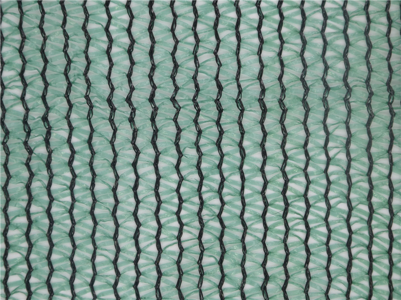Patio 3 Needles Tape 50GSM Green and Black Shade Net 