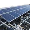Estructura personalizada de estampado de metal galvanizado conector de alumno de alumno de invernadero estructura fotovoltaica para soportar panel de módulo solar