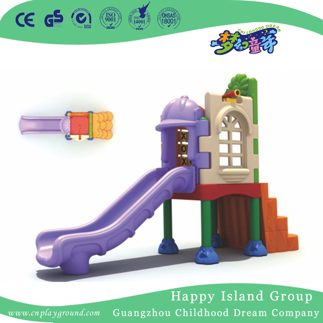 Einfache Karikatur-kleine Dia-Spielplatz-Plastikgeräte (ML-2009001)