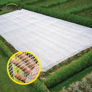 Red de protección contra granizo de malla contra granizo de fábrica de China 60g/m2-70g/m2 para invernadero