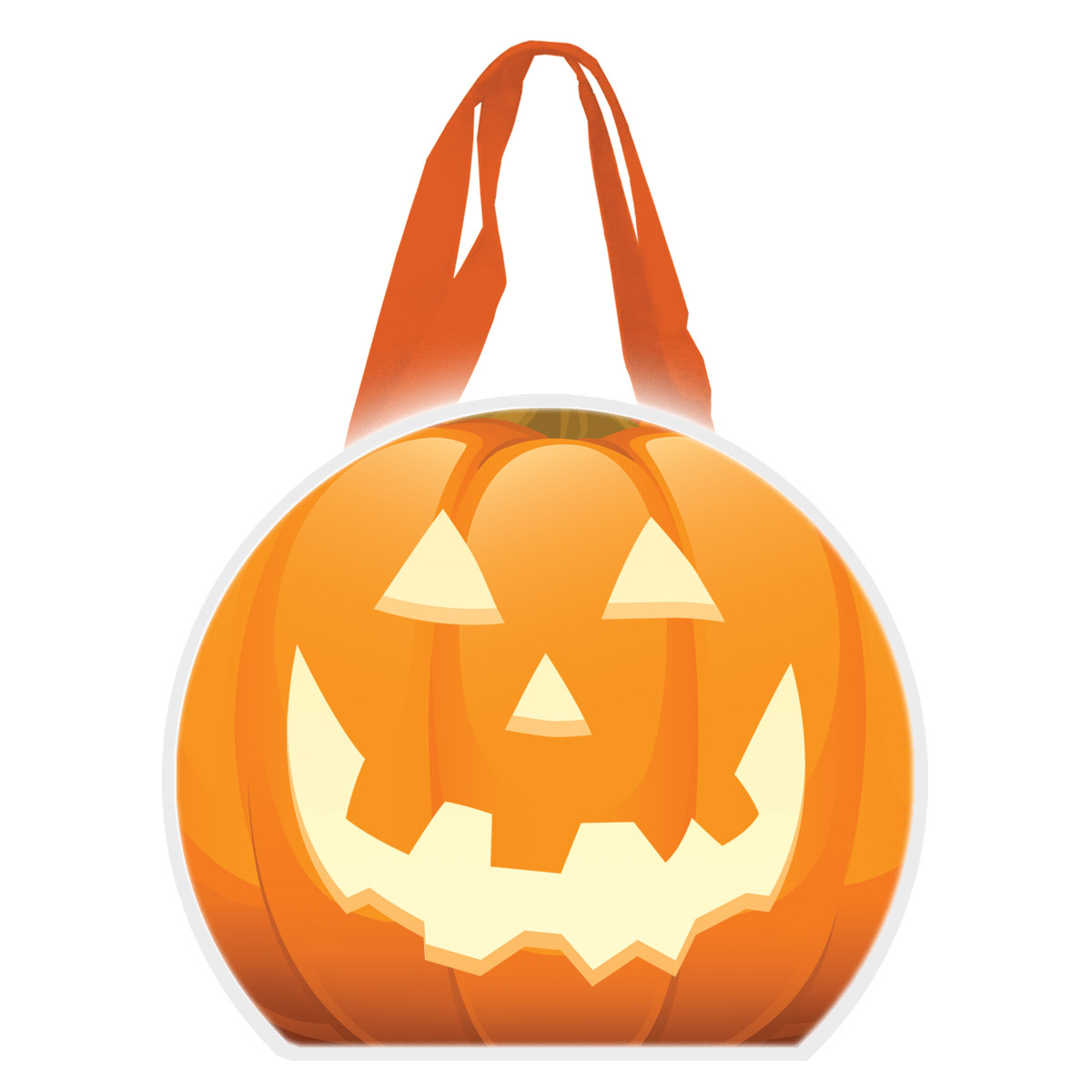Halloween Pumpkin Bag Non-Woven Bucket Ghost Festival Gift Bags for Festival Decorations