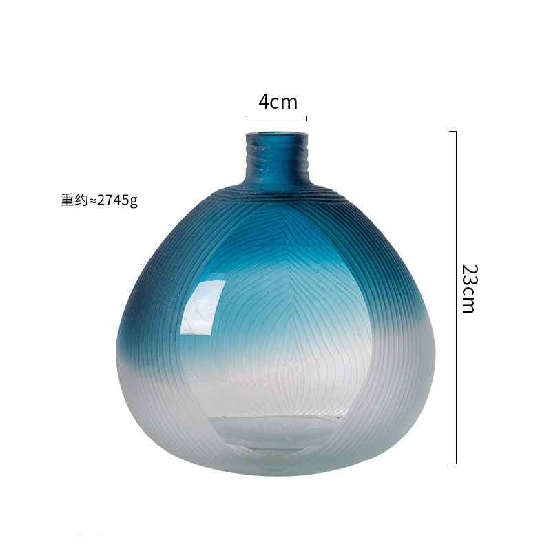 Small Mouth Nordic Living Room Flower Vase 