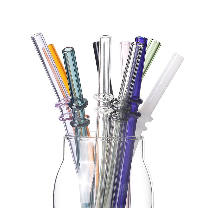 Drinking Borosilicate Glass Straw Packing 