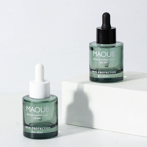 High-End Green Cosmetic Essence Bottle