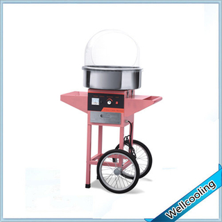 with Wheels Electric Cotton Candy Floss Machine