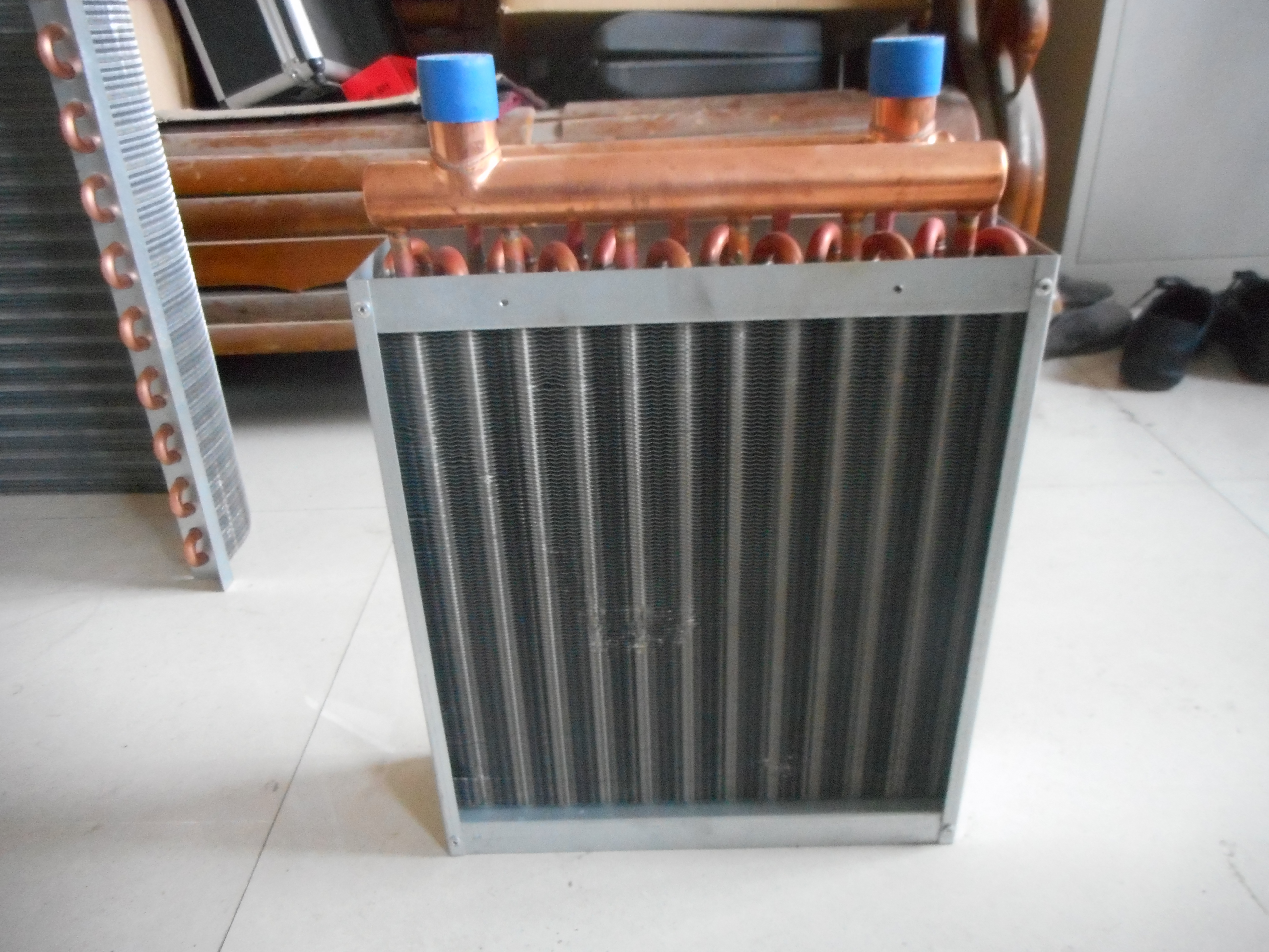 Evaporatore del condensatore di refrigerazione del condizionamento d'aria del tubo di rame