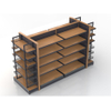 Wood Texture Grocery Rack