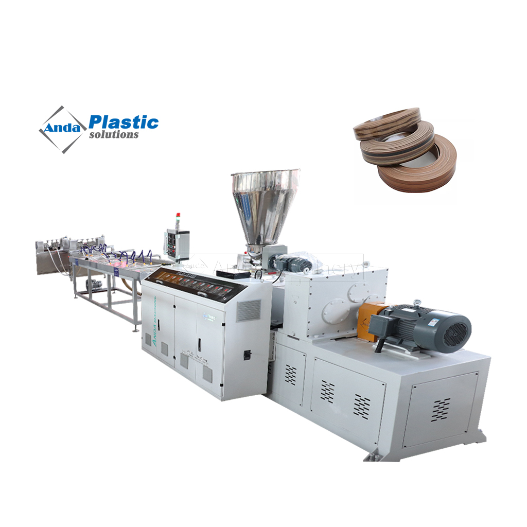 pvc edge band extrusion line