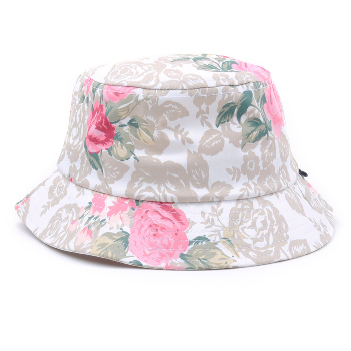 cotton flower bucket hat 