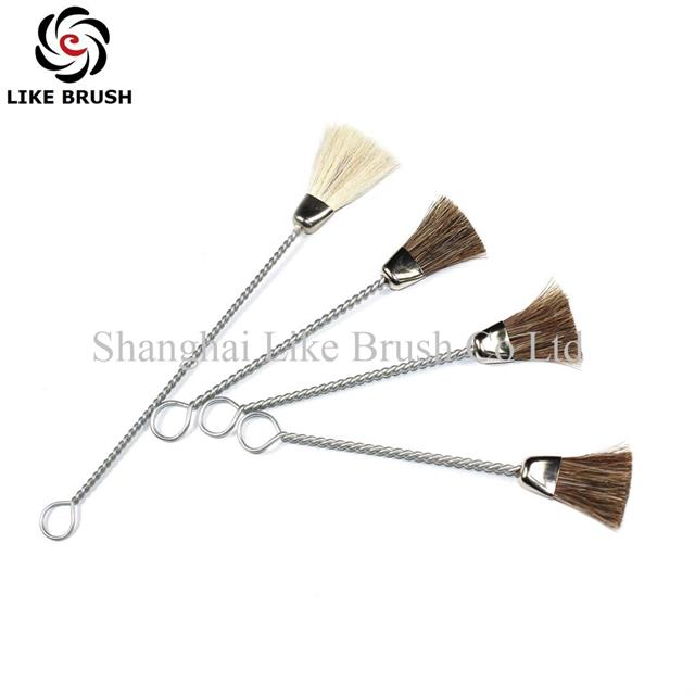 Horse Hair Bristle Music Instrument Cleaning Brushes 