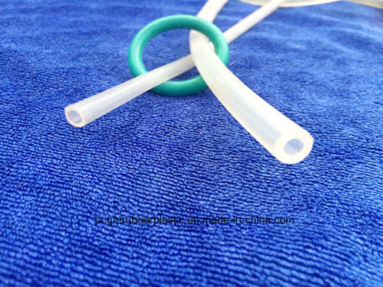 Heat-Resistant Rubber Silicone Tube by Extrusion