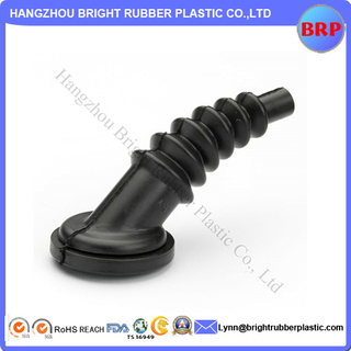 Customized Black Flexible NBR Molded Rubber Bellow