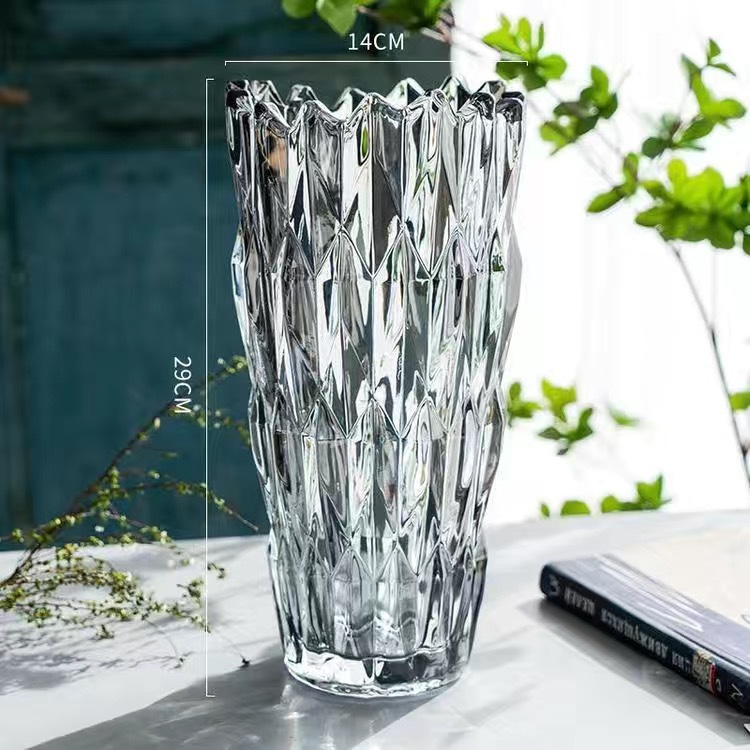 Modern Colored Vase Flower Glass Vase